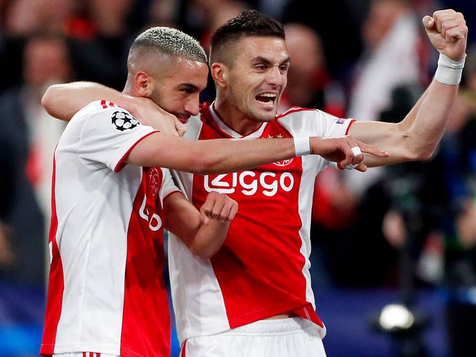 Hollandske Ajax Amsterdam er blandt de klubber, som spiller de kampe, som Ekstra Bladet har sikret sig rettighederne til. | Foto: Matthew Childs/Reuters/Ritzau Scanpix