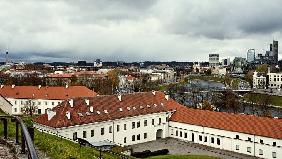 Udsigt over Vilnius, Litauen. | Foto: Hanne Boock
