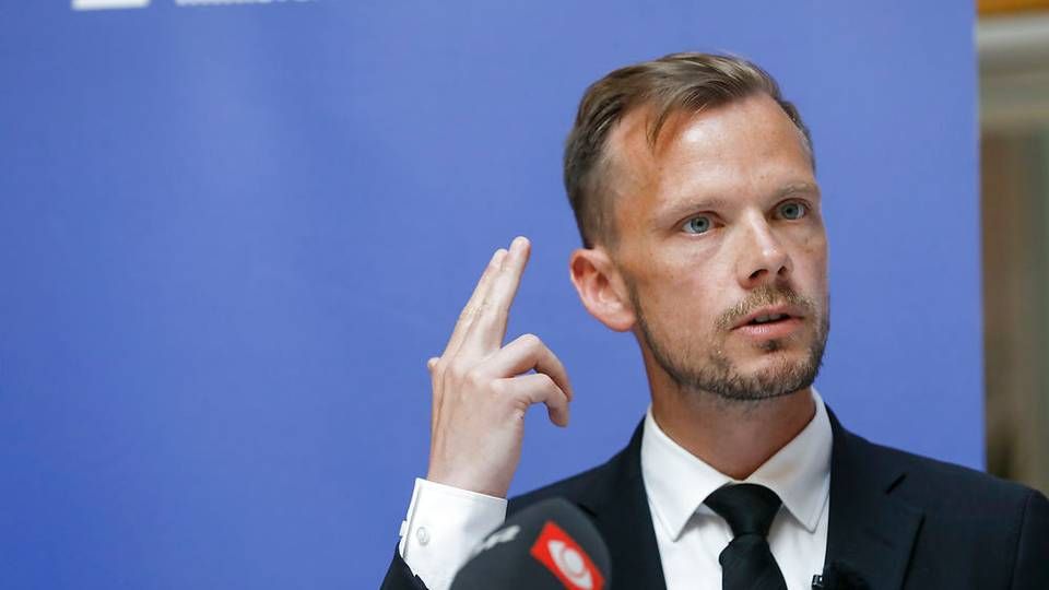 Beskæftigelsesminister Peter Hummelgaard (S) vil sætte 250-300 mio. kr. af til at bekæmpe børnefattigdom. | Foto: Claus Bjørn Larsen / Ritzau Scanpix