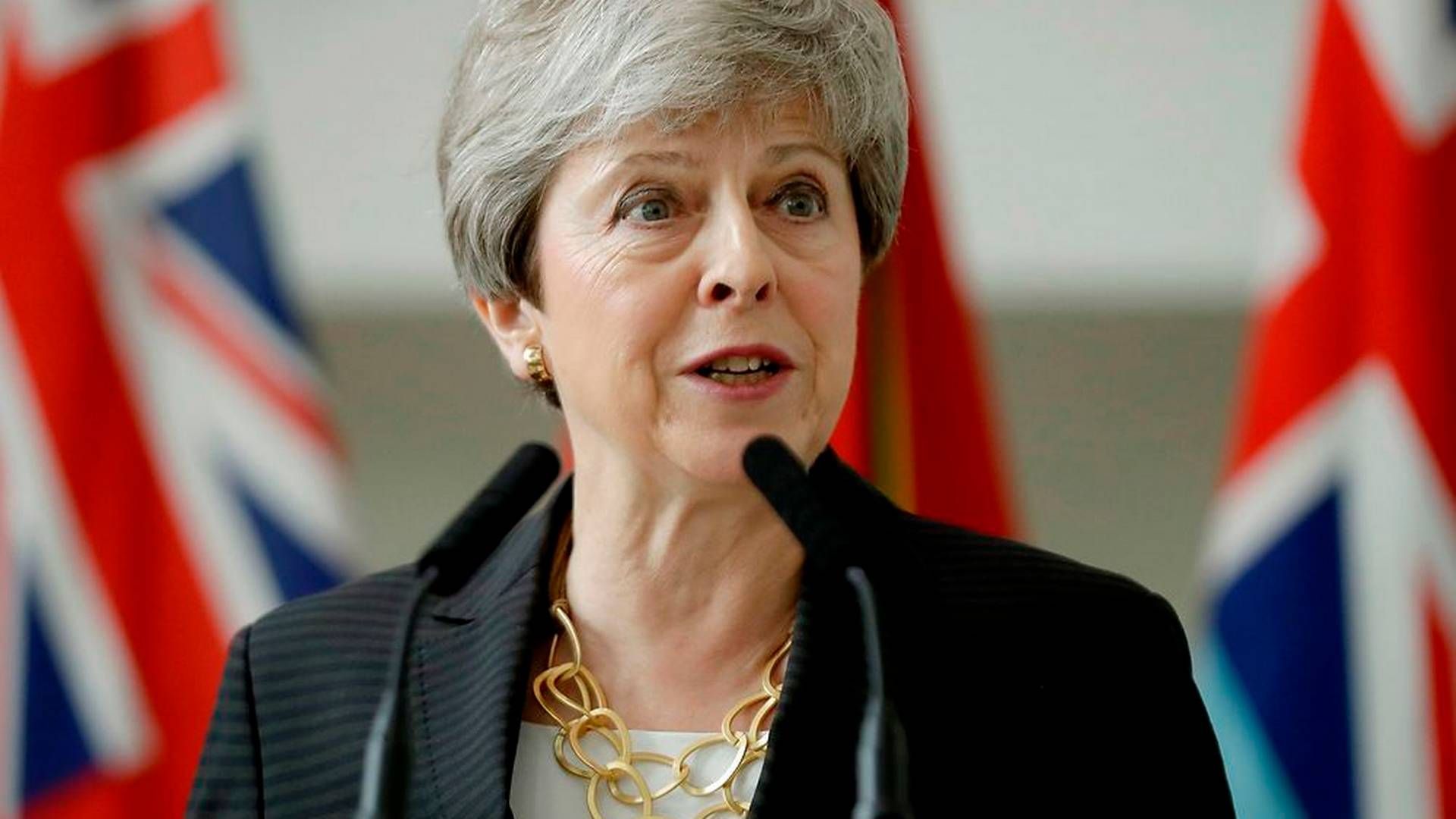 Den britiske premierminister Theresa May. | Foto: Matt Dunham / AFP / Ritzau Scanpix