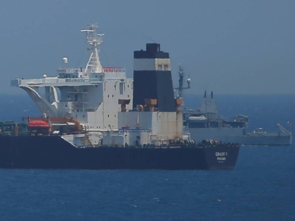 Iran oil tanker "Grace 1" is arrested near Gibraltar : Photo JON NAZCA/REUTERS/X02458 | Photo: JON NAZCA/REUTERS / X02457