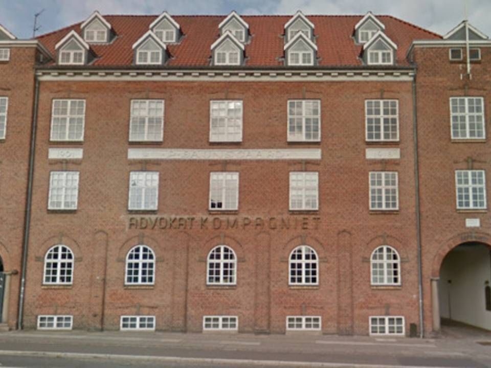 Advokatkompagniet Aarhus vil stadig have kontor på adressen Nørreport 26. | Foto: Google Maps