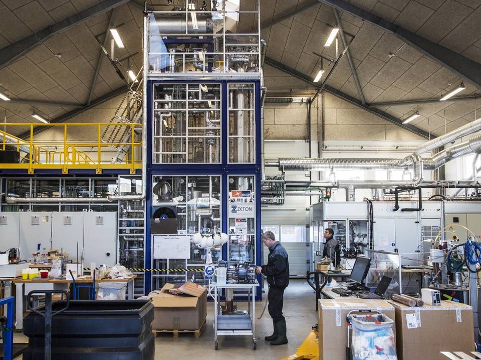 Haldor Topsøe is to establish a demo-facility with a number of partners to prove its ability to convert biogas to methanol with minimal CO2 emissions. | Photo: Haldor Topsøe/Aarhus Universitet