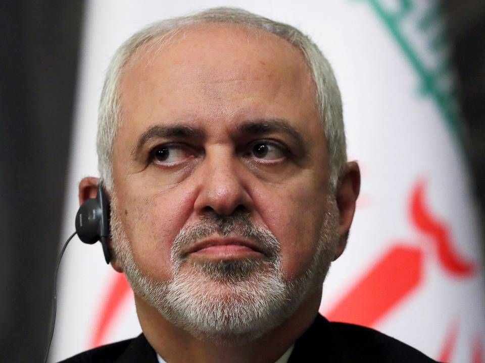 Mohammad Javad Zarif, udenrigsminister i Iran, har ikke lyst til at lukke Hormuzstrædet, men han understreger, at Iran har evnerne. | Foto: Evgenia Novozhenina / Reuters / Ritzau Scanpix