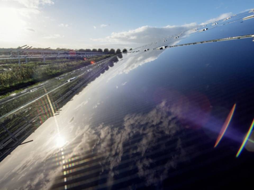 Billede fra Statkrafts solpark nær den hollandske by Emmen. Med ny købsaftale flytter det norske energiselskab fokus imod Spanien. | Foto: Ole Martin Wold