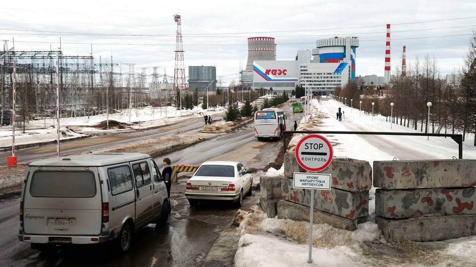 Atomkraftværket i Kalinin måtte delvist lukkes ned torsdag, oplyser selskabet bag. | Foto: Andrey Smirnov / AFP / Ritzau Scanpix
