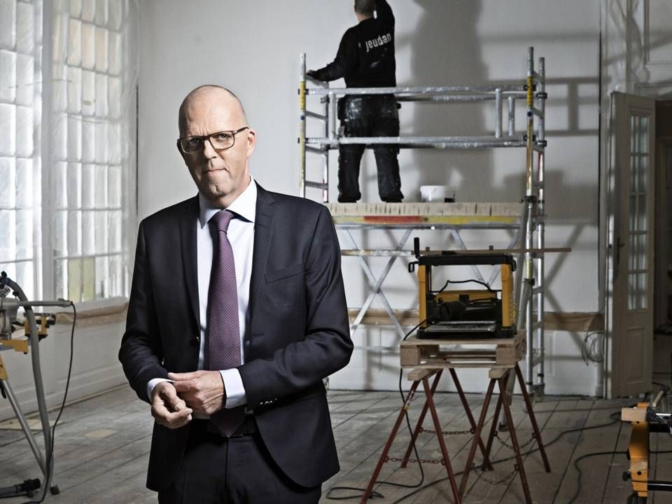 Per Hallgren siger blankt nej til at bygge nye boliger i øjeblikket. | Foto: PR / Jeudan