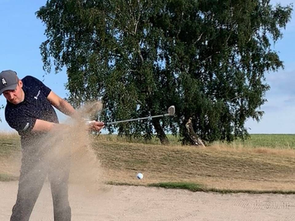 Advokat Jacob Christian Jørgensen er særligt glad for golf. | Foto: Privatfoto / Jacob Christian Jørgensen