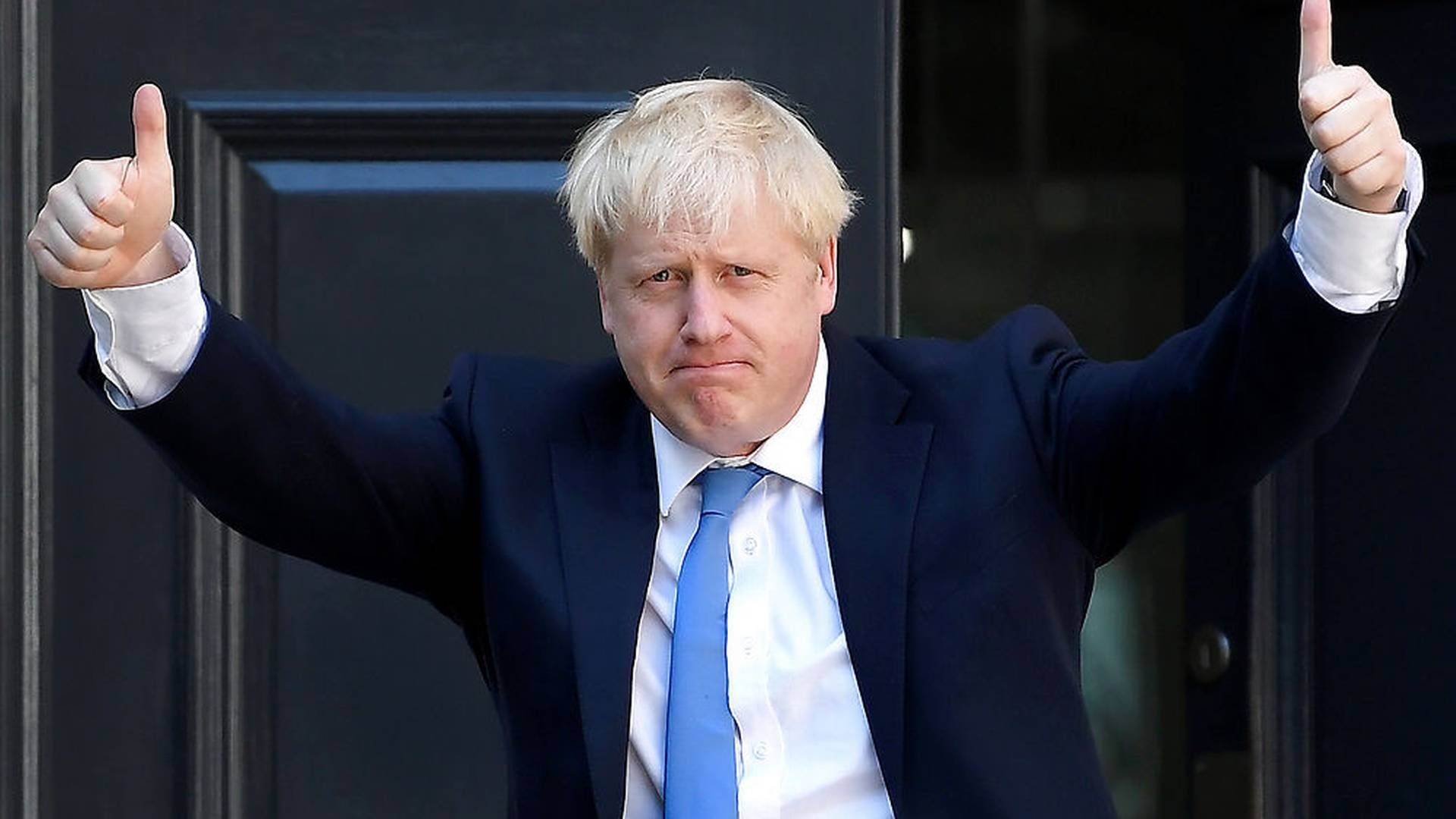 Boris Johnson blev i går valgt som ny leder af det konservative parti i Storbritannien. Han bliver samtidig ny premierminister. | Foto: Toby Melville / Reuters / Ritzau Scanpix