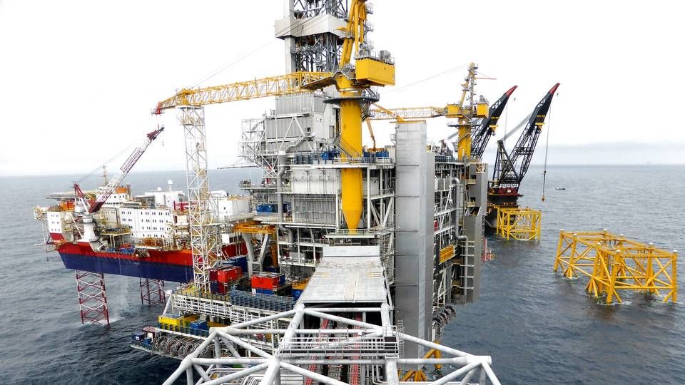 Equinor, cooperating with Lundin and Spirit Energy, has struck oil in the North Sea. The photo shows Equinor's Johan Sverdrup platform. | Photo: Nerijus Adomaitis / Reuters / Ritzau Scanpix/REUTERS / X03961