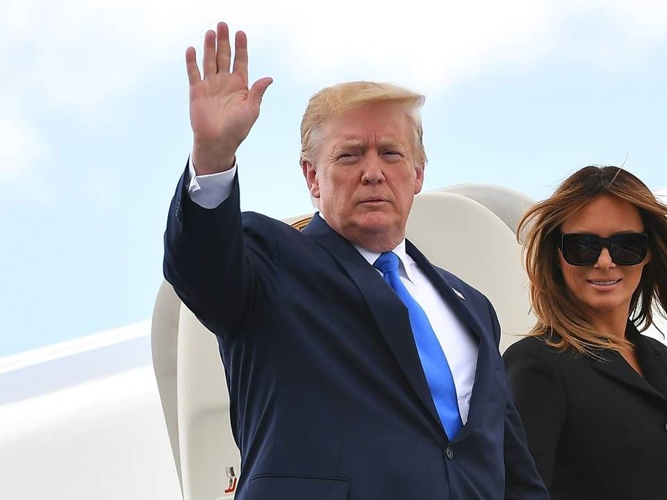 Donald og Melania Trump besøger Danmark den 2. og 3. september. | Foto: MANDEL NGAN/AFP / AFP