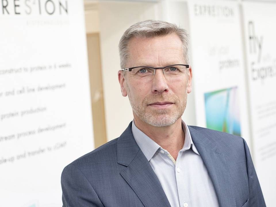 Steen Klysner, adm. direktør, Expres2ion Biotechnologies | Foto: PR / Expres2ion Biotechnologies