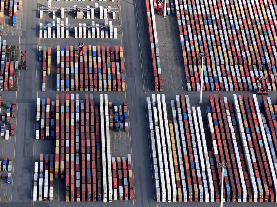 Containere i Hamborg. Arkiv. | Foto: Ritzau Scanpix