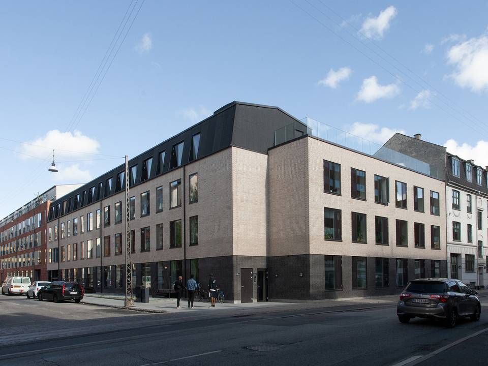 Calum og HP Byg har opført 18 nye familieboliger på Falkevej i Københavns Nordvestkvarter. | Foto: PR/Sangberg/Henriette van Deurs.