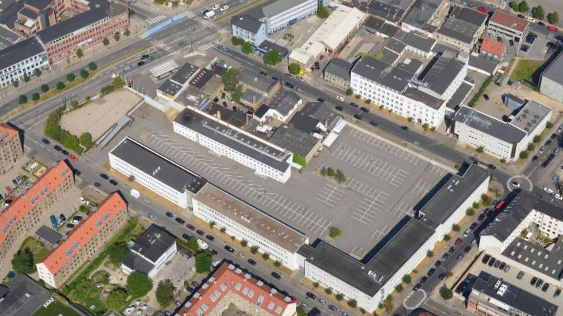 Luftfoto af ISS-grunden i København NV. | Foto: Københavns Kommune.