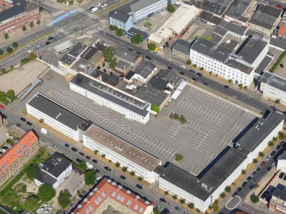 Luftfoto af ISS-grunden i København NV. | Foto: Københavns Kommune.