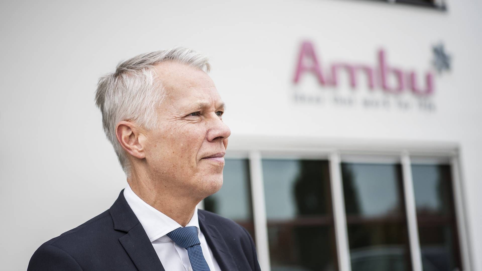 Lars Marcher, tidligere adm. direktør for Ambu, stod i spidsen for selskabet, mens det angiveligt vildled de amerikanske myndigheder. | Foto: Stine Bidstrup / Ritzau Scanpix