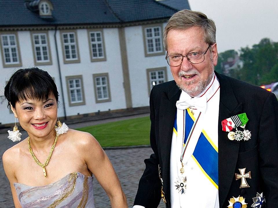 Xukun Ji er gift med den tidligere udenrigsminister Per Stig Møller (K). | Foto: Keld Navntoft / Ritzau Scanpix