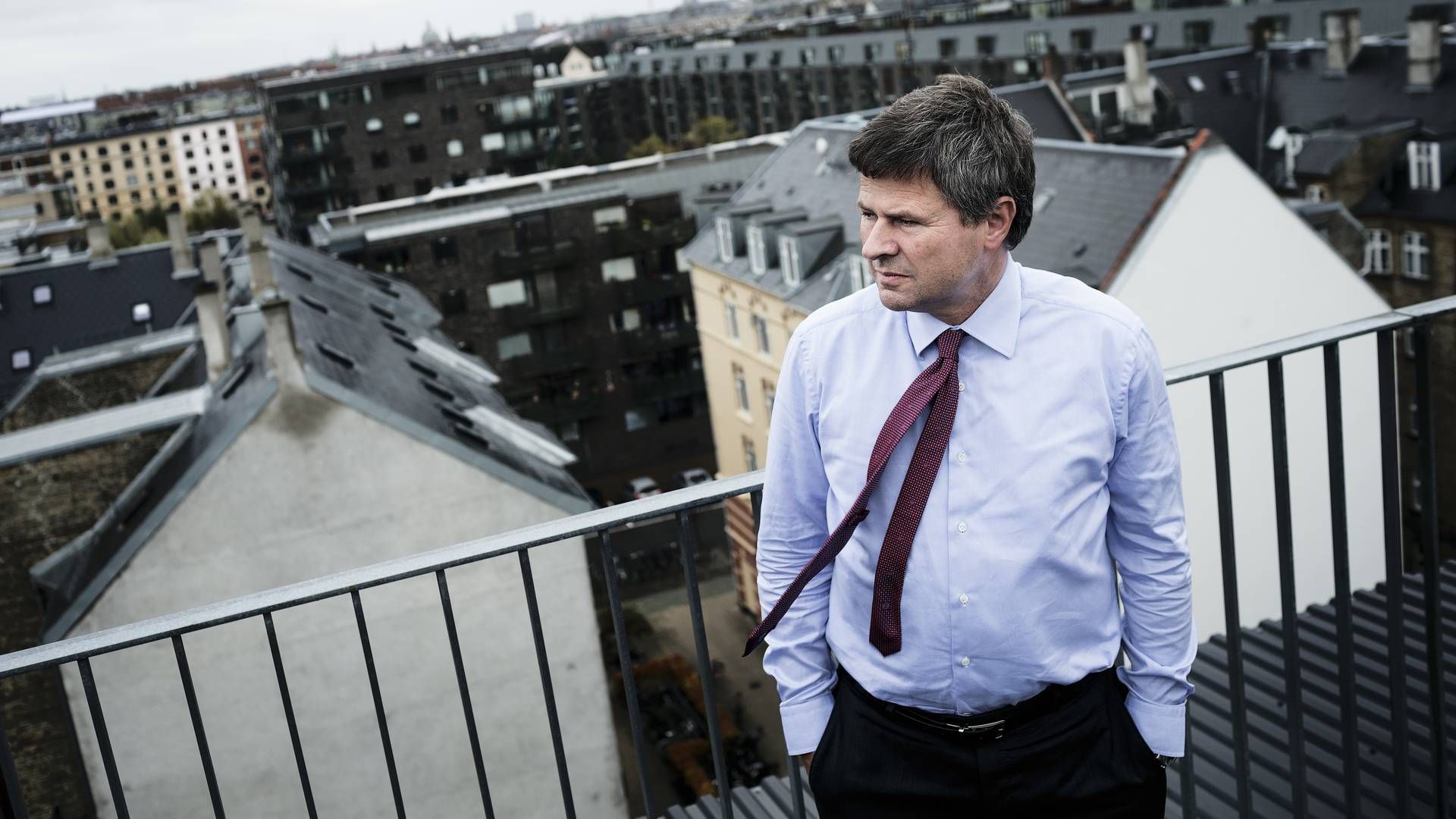 Jesper Berg, the head of the Danish Financial Supervisory Authority in Copenhagen. | Photo: Jens Henrik Daugaard/ERH