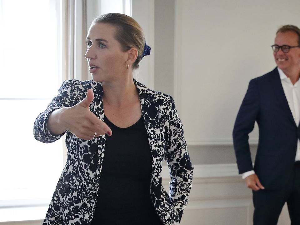 Statsminister Mette Frederiksen og særlig rådgiver Martin Rossen | Foto: Jens Dresling/Ritzau Scanpix