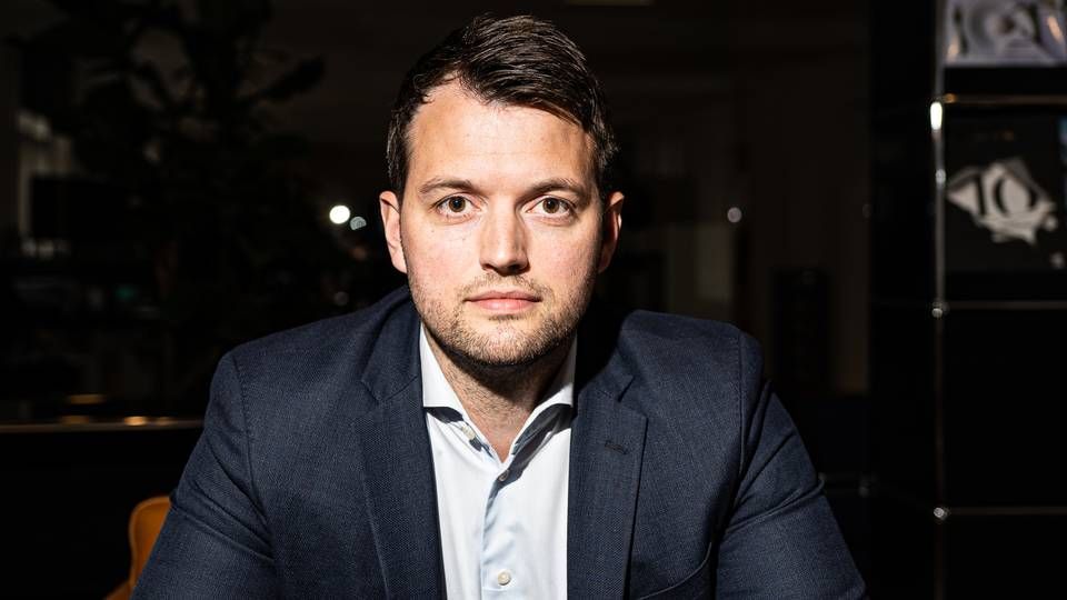 32-årige Christian Fladeland er investeringsdirektør hos Heimstaden, der ejer ejendomme for over 20 mia. kr. i Danmark. | Foto: Jan Bjarke Mindegaard / Watch Medier
