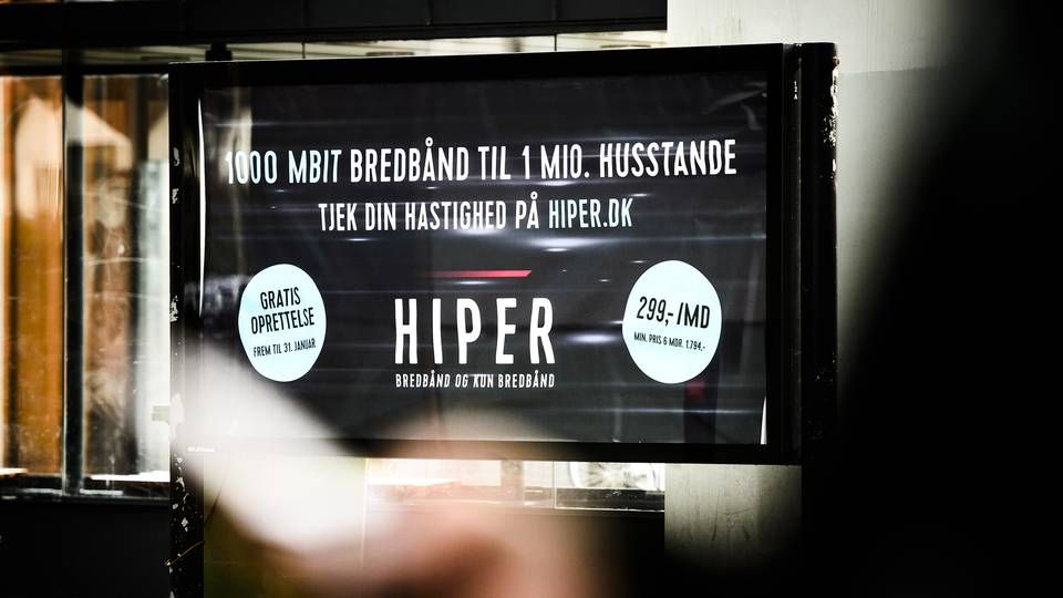 TDC-selskabet Hiper byder torsdag velkommen til ny direktør, Mads Hein. | Foto: Jonas Olufson