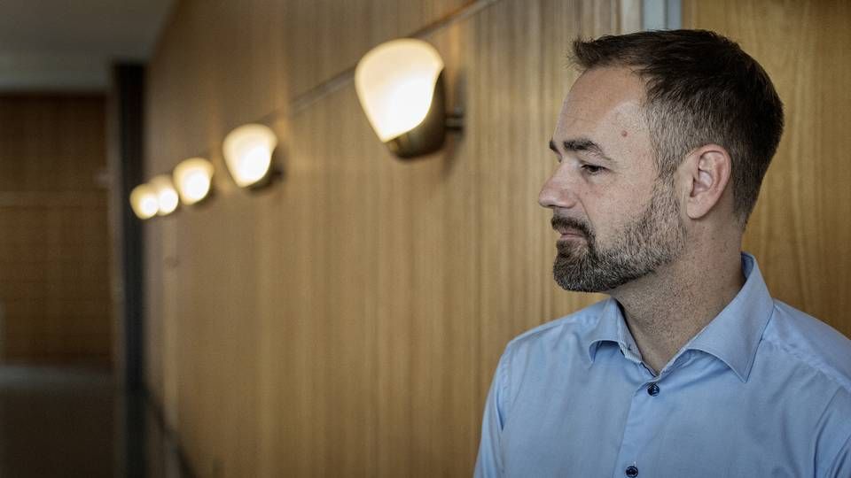 Jacob Bundsgaard, formand for Kommunernes Landsforening, håber på penge til et løfte velfærden i kommunerne. | Foto: Casper Dalhoff/JPA