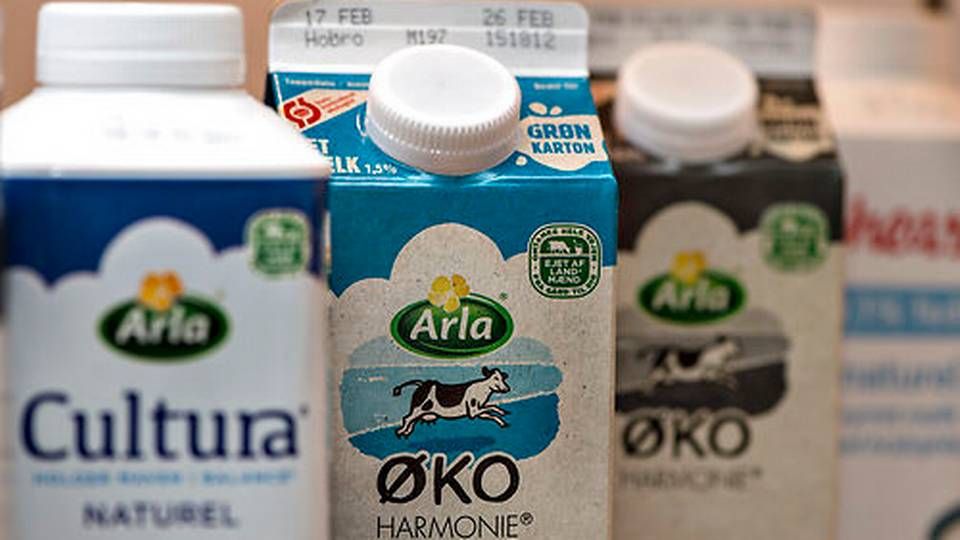 Selv om Arla er ejet er de danske mælkeproducenter, går selskabet ind på markedet for plantebaserede fødevarer. | Foto: Henning Bagger / Ritzau Scanpix