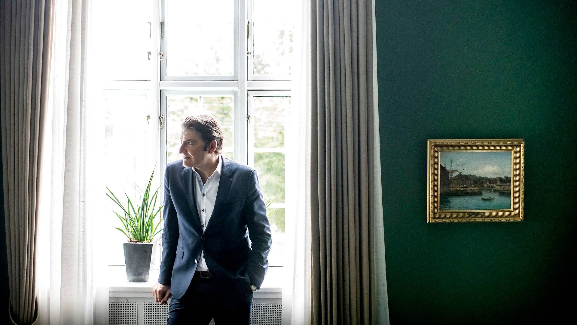 Netcompany med topchef André Rogaczewski i spidsen har præciseret forventningerne til omsætningsvæksten i forbindelse med seneste kvartalsregnskab. | Foto: Asger Ladefoged/Ritzau Scanpix