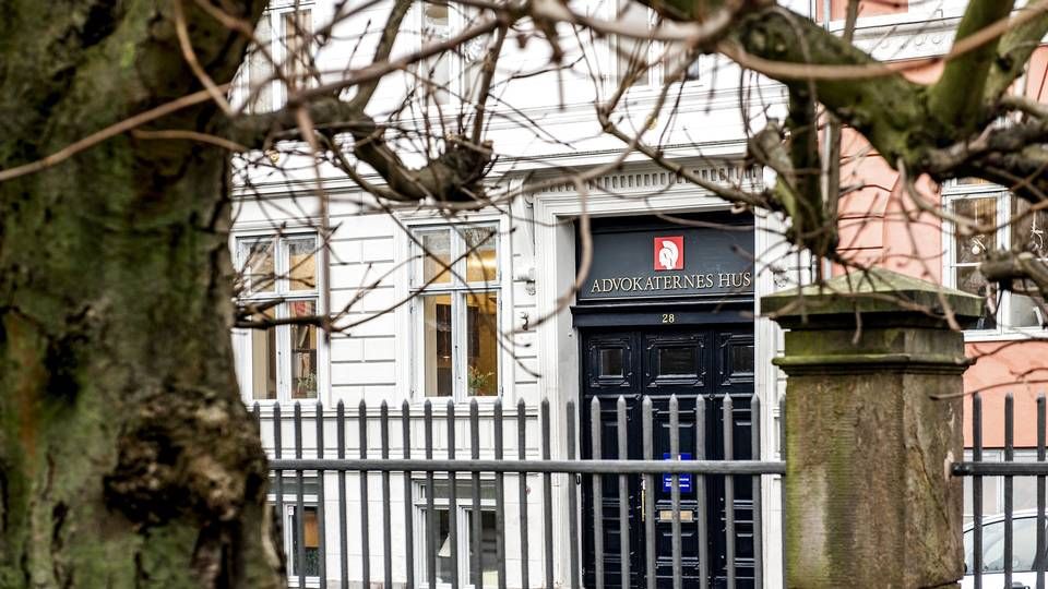 Advokatsamfundet har blandt andet valgt at belåne organisationens ejendom på Kronprinsessegade i hjertet af København for at finansiere den ekstraregning, som den nye lov om skærpet tilsyn med advokater medfører. | Foto: Celina Dahl / Ritzau Scanpix