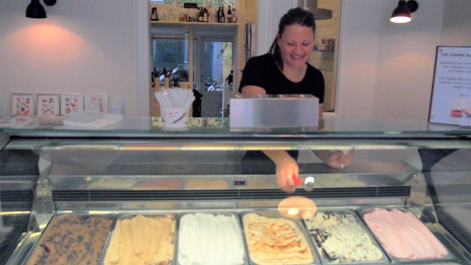 Cathrine Østerberg, der står i spidsen for Østerberg Ice Cream, sprang ud som iværksætter i 2014. | Foto: Anine Holmelund Frandsen/Watch Medier