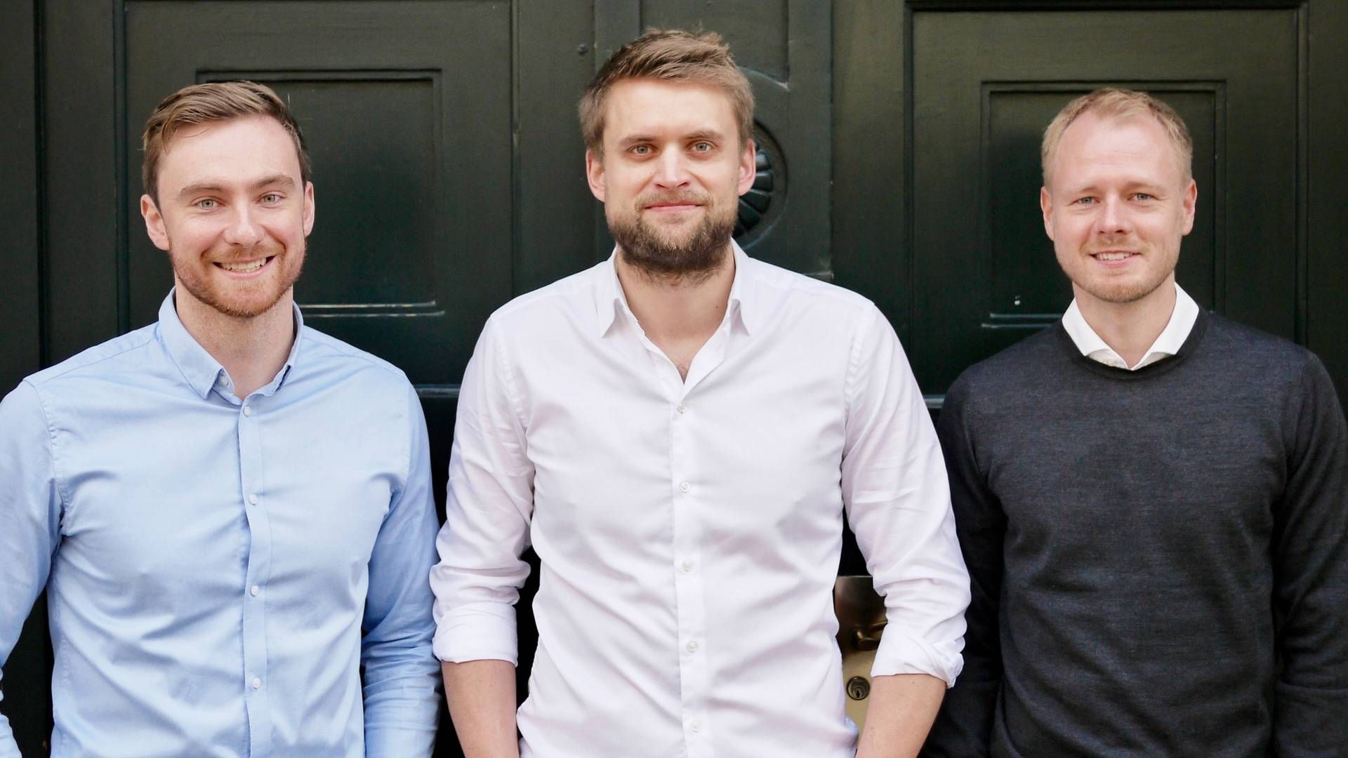 Thor Thorup, Anders Olivarius og Niels Kristiansen stiftede Portchain i 2017. | Photo: PR/Portchain
