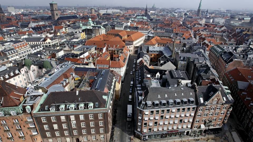 København set fra Rådhustårnet. | Foto: Jens Dresling/Politiken