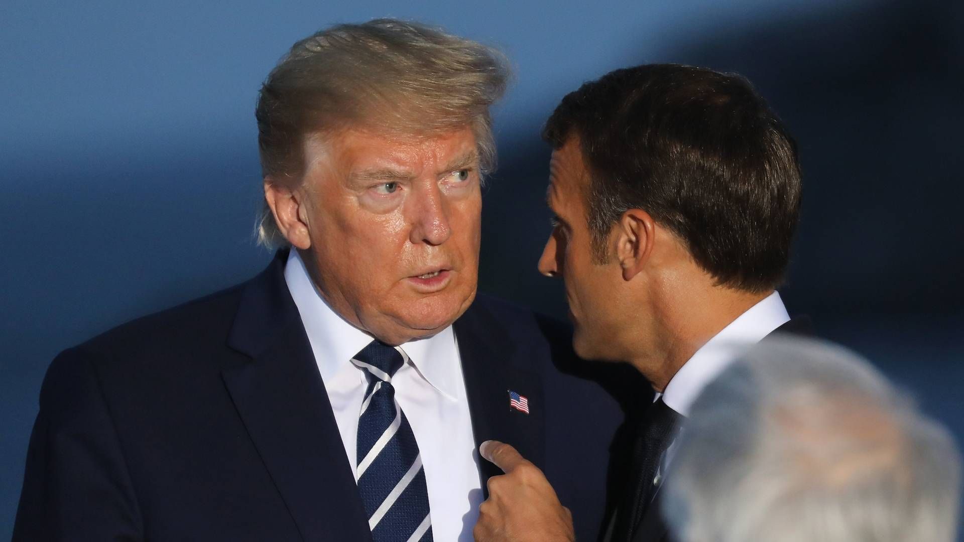 Donald Trump deltog i sidste uge i G7-mødet i Biarritz i Spanien. | Foto: Ludovic Marin/AFP / AFP