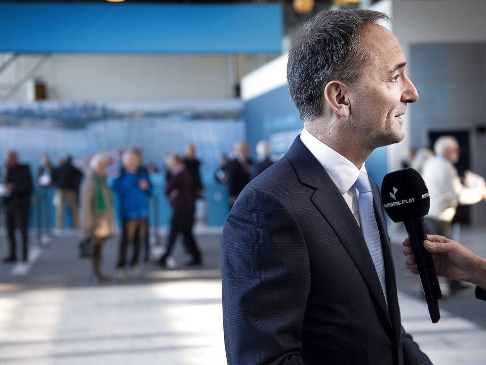 Maersk-formand Jim Hagemann Snabe er med sit årlige honorar på 7 mio. kr. Danmarks bedst lønnede bestyrelsesformand. | Foto: Liselotte Sabroe/Ritzau Scanpix///