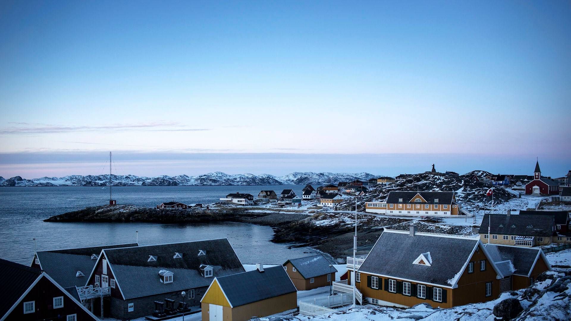 Fujitsus grønlandske kontor kommer til at ligge i Nuuk. | Foto: Sofia Busk/Jyllands-Posten/Ritzau Scanpix