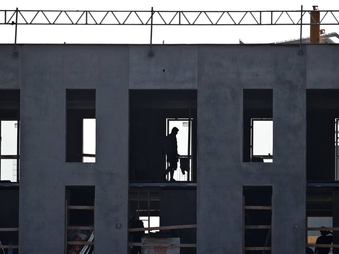 Byggeriet er en af de brancher, hvor risikoen for arbejdsskader er størst. | Foto: Jens Dresling/Ritzau Scanpix
