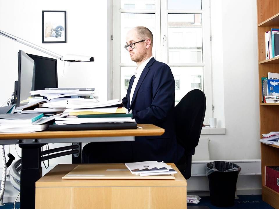 Mads Lundby Hansen, cheføkonom i Cepos. | Foto: Niels Ahlmann Olesen/Ritzau Scanpix