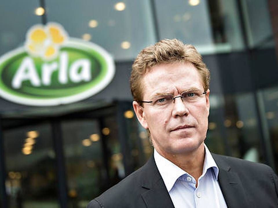 Arla nærmer sig milliardbundlinje i første halvår af 2019. | Foto: Henning Bagger/Ritzau Scanpix
