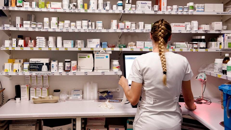 Eksporten af lægemidler er i andet kvartal 2019 vokset næsten dobbelt så hurtigt som den europæiske, viser nye tal. | Foto: Linda Kastrup/Ritzau Scanpix