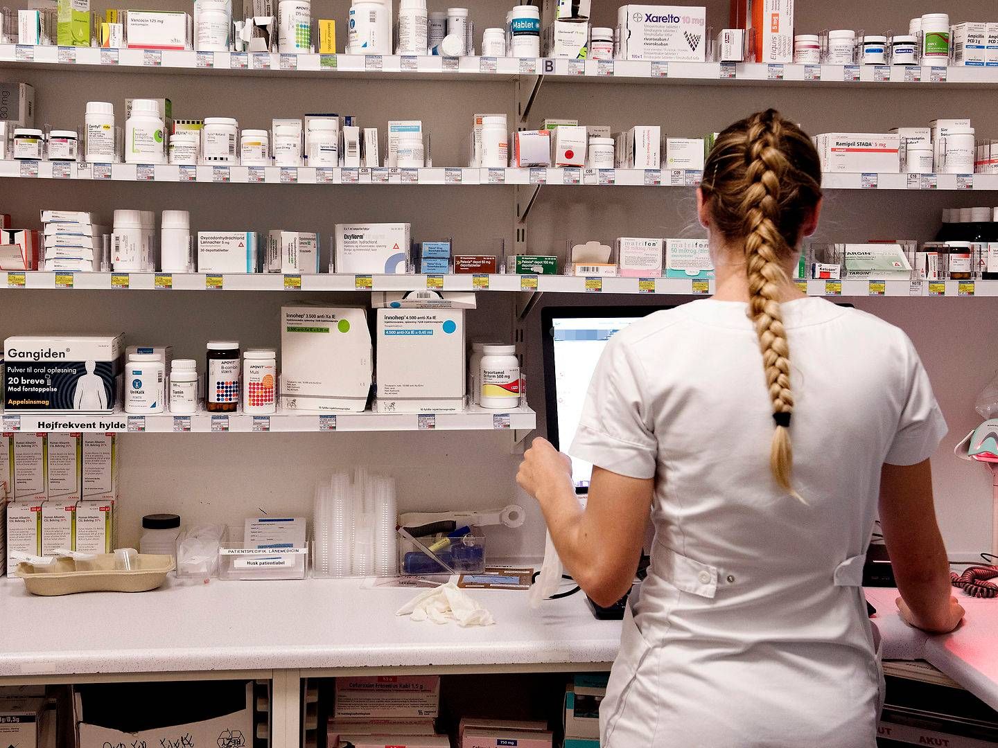 Eksporten af lægemidler er i andet kvartal 2019 vokset næsten dobbelt så hurtigt som den europæiske, viser nye tal. | Foto: Linda Kastrup/Ritzau Scanpix
