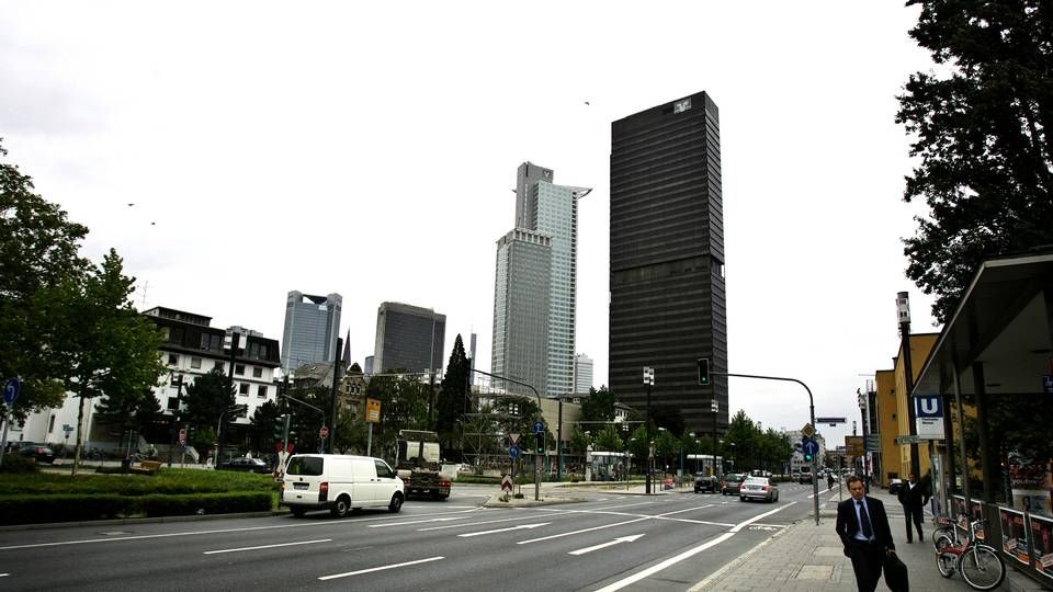 Skyskrabere i Frankfurt. | Foto: Jens Dresling/Politiken.