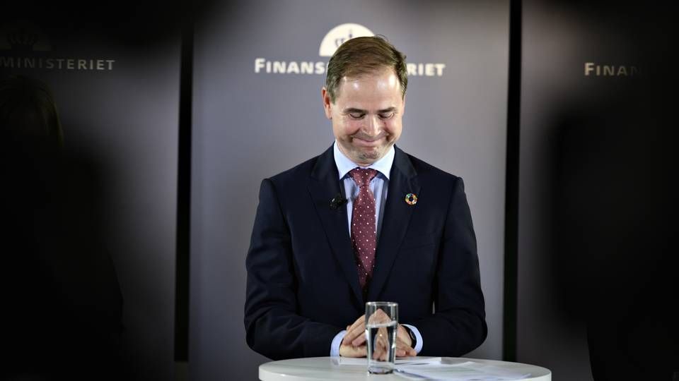 Finansminister Nicolai Wammen (S). | Foto: Philip Davali//