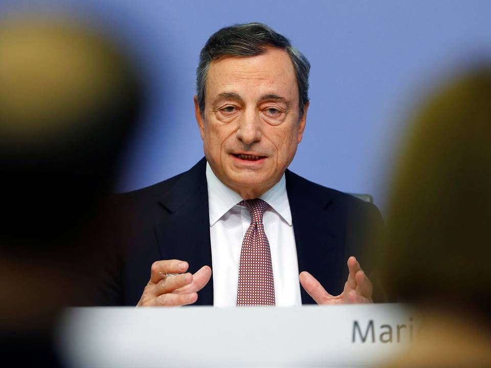 Mario Draghi er topchef i ECB. | Foto: Ralph Orlowski/Reuters/Ritzau Scanpix