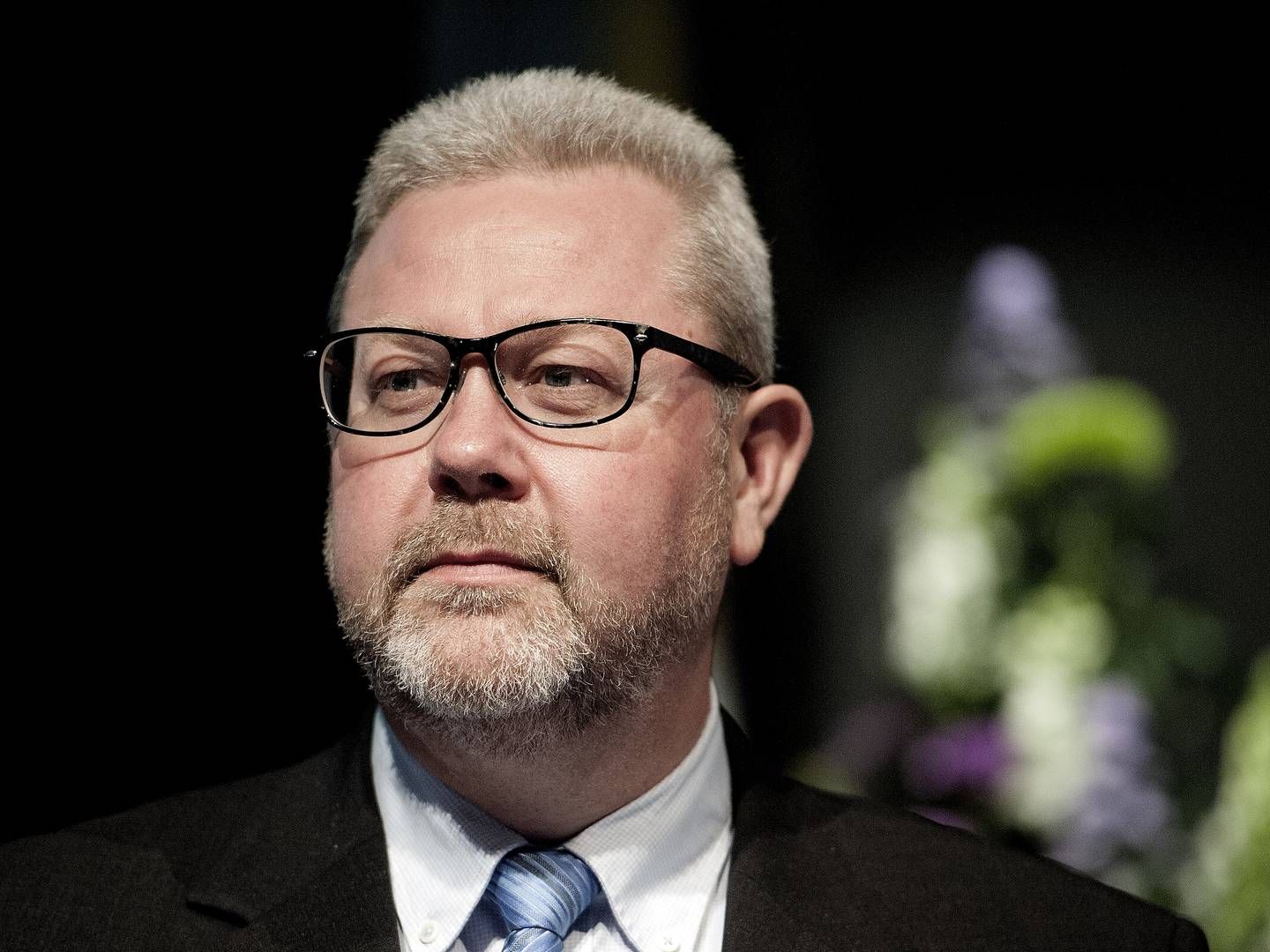Claus E. Petersen, formand for Lokale Pengeinstitutter og adm. direktør i Den Jyske Sparekasse. | Foto: Carsten Andreasen/ERH