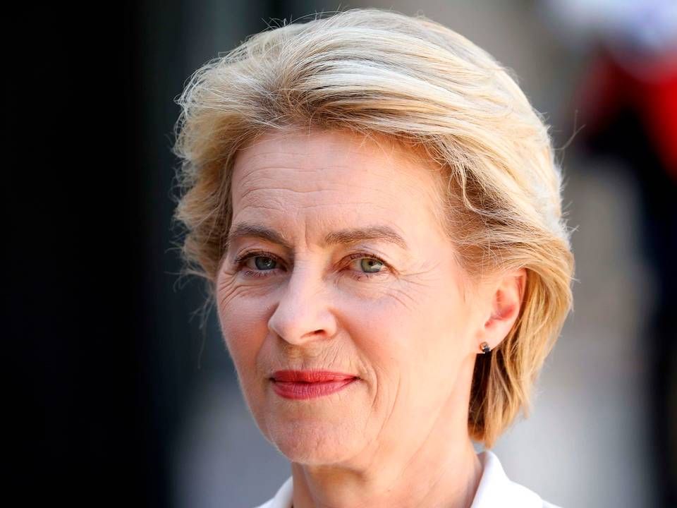 Ursula von der Leyen skal præsentere sin nye kommission tirsdag. | Foto: Ludovic Marin/AFP/Ritzau Scanpix