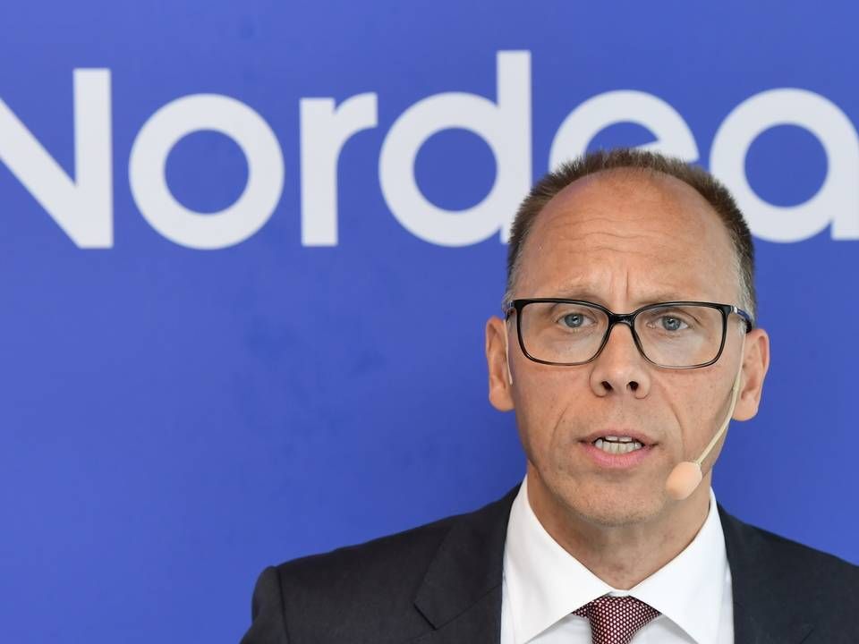 Nordea's President and Group CEO Frank Vang-Jensen. | Photo: 10030 Jonas Ekströmer/TT/TT NYHETSBYRÅN / TT NYHETSBYRÅ