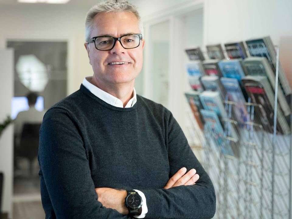 Peter Leegaard skal opdyrke jobmarkedet og holde hånden under annonceindtægter hos fagbladet Folkeskolen | Foto: Thomas Arnbo