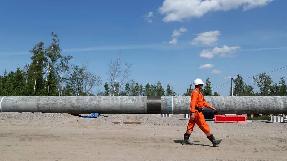 Mere end tre fjerdedele af Nord Stream 2 er allerede bygget. Faktisk er det kun Danmark, som med den manglende godkendelse af milliardprojektet, ser ud til at kunne udgøre en trussel for tidsplanen. | Foto: Anton Vaganov/Reuters/Ritzau Scanpix