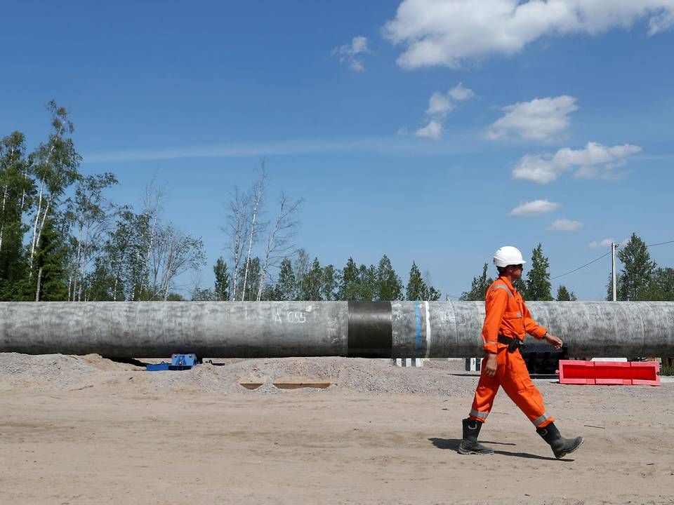 Mere end tre fjerdedele af Nord Stream 2 er allerede bygget. Faktisk er det kun Danmark, som med den manglende godkendelse af milliardprojektet, ser ud til at kunne udgøre en trussel for tidsplanen. | Foto: Anton Vaganov/Reuters/Ritzau Scanpix